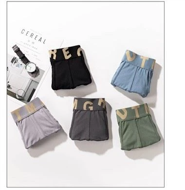 Boxeri cu logo Jacquard OEM Modal Trunks 60S